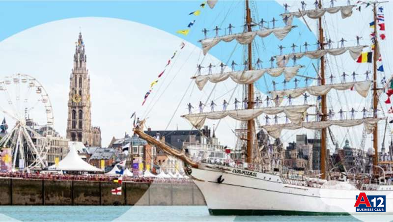 Bezoek met Flandria Oosterweelwerken en de grote zeilschepen van Tall Ships 
