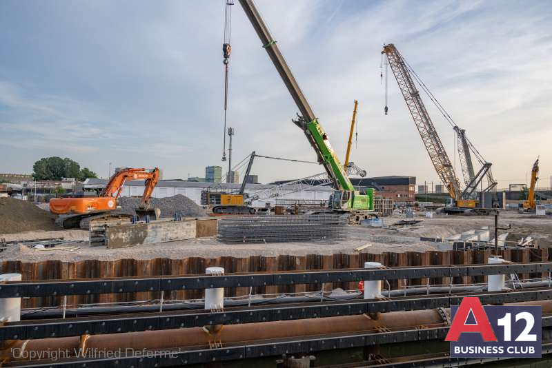 Fotoalbum - Bezoek aan de Oosterweelwerken met Flandria - A12 Business Club - Evenement