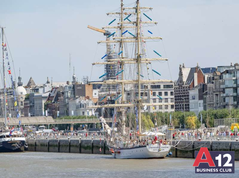 Fotoalbum - Bezoek met Flandria Oosterweelwerken en de grote zeilschepen van Tall Ships  - A12 Business Club - Evenement
