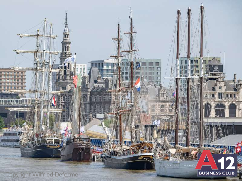Fotoalbum - Bezoek met Flandria Oosterweelwerken en de grote zeilschepen van Tall Ships  - A12 Business Club - Evenement