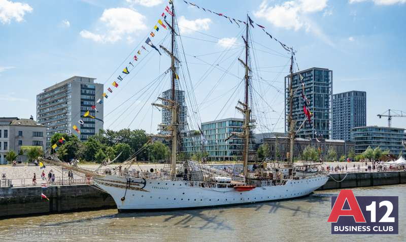 Fotoalbum - Bezoek met Flandria Oosterweelwerken en de grote zeilschepen van Tall Ships  - A12 Business Club - Evenement