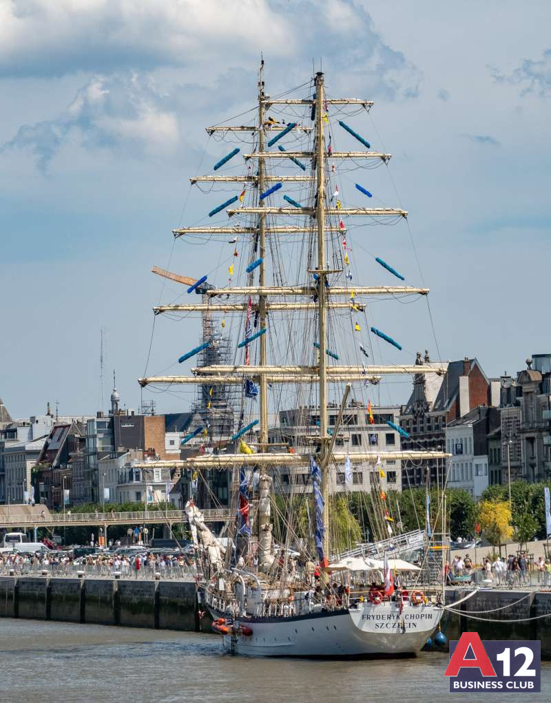 Fotoalbum - Bezoek met Flandria Oosterweelwerken en de grote zeilschepen van Tall Ships  - A12 Business Club - Evenement