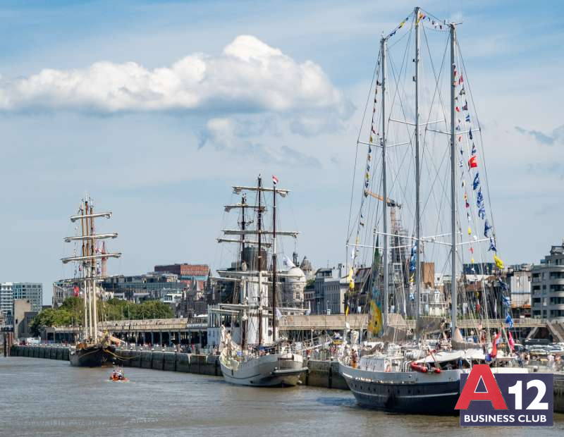 Fotoalbum - Bezoek met Flandria Oosterweelwerken en de grote zeilschepen van Tall Ships  - A12 Business Club - Evenement