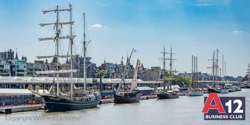 Fotoalbum - Bezoek met Flandria Oosterweelwerken en de grote zeilschepen van Tall Ships  - A12 Business Club - Evenement