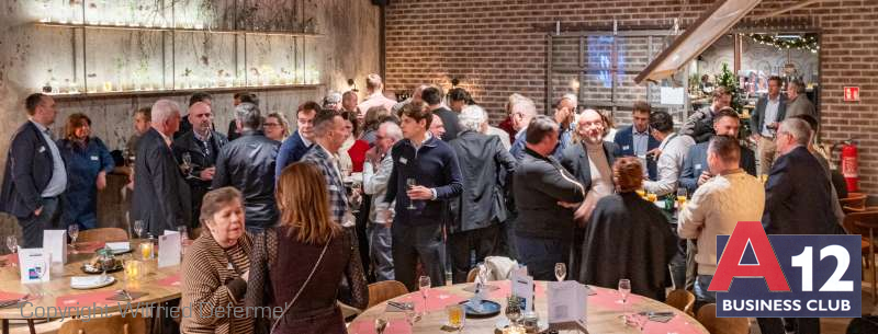 Fotoalbum - Eindejaarsbuffet met lezing over humor en de Antwerpse taal - A12 Business Club - Evenement