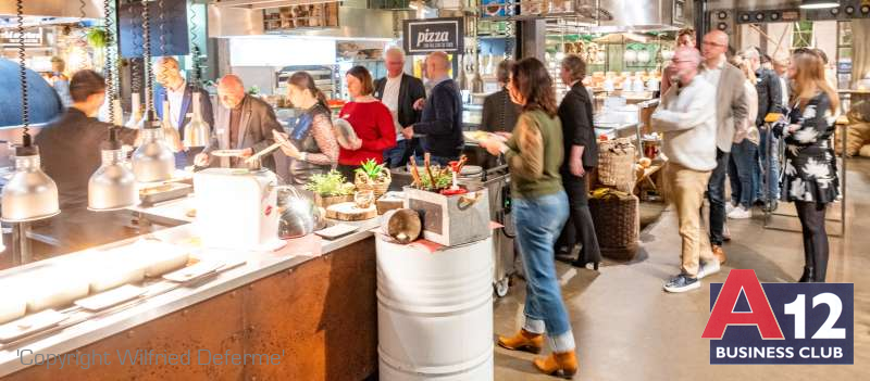 Fotoalbum - Eindejaarsbuffet met lezing over humor en de Antwerpse taal - A12 Business Club - Evenement