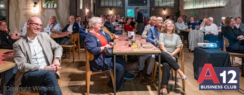 Fotoalbum - Eindejaarsbuffet met lezing over humor en de Antwerpse taal - A12 Business Club - Evenement