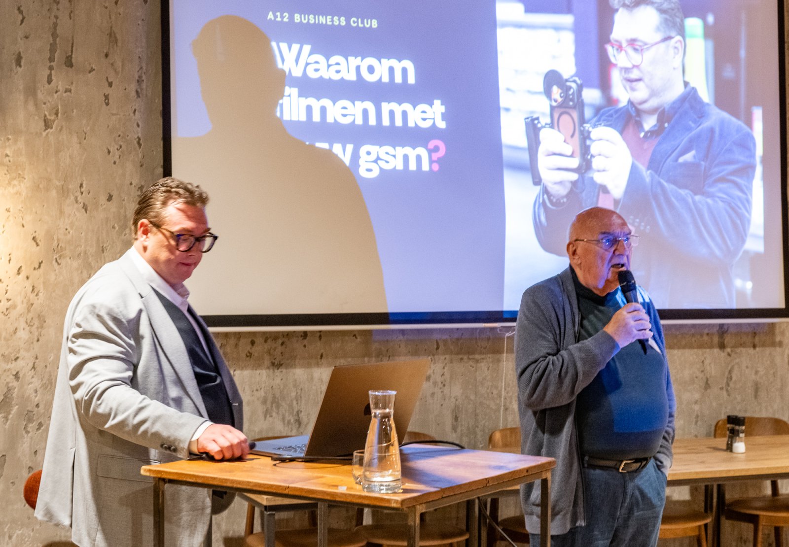 Fotoalbum - Hoe maak ik zelf met mijn GSM filmpjes?  - A12 Business Club - Evenement